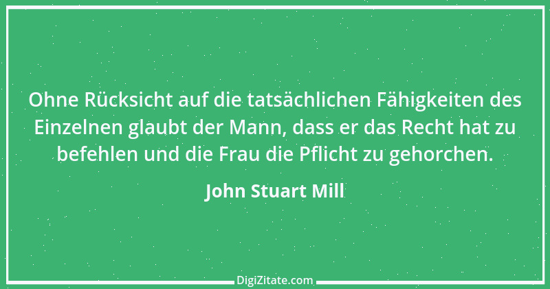 Zitat von John Stuart Mill 56