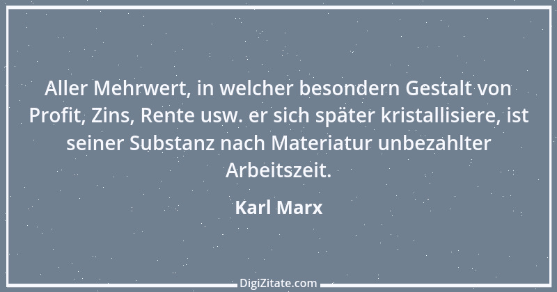 Zitat von Karl Marx 25