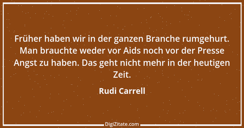 Zitat von Rudi Carrell 30