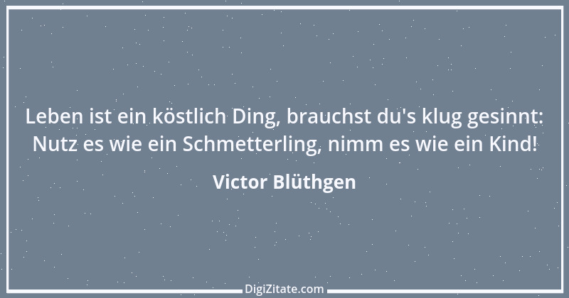 Zitat von Victor Blüthgen 4