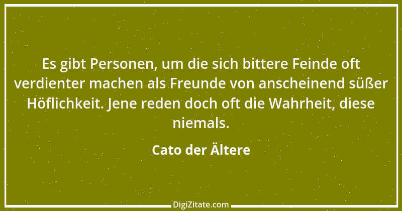 Zitat von Cato der Ältere 20