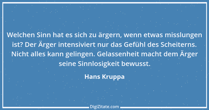 Zitat von Hans Kruppa 7