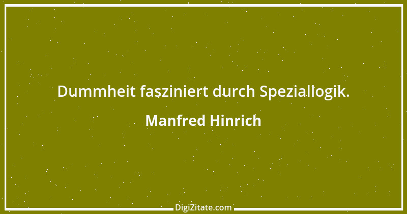 Zitat von Manfred Hinrich 2456