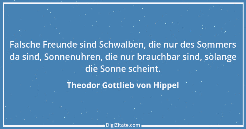 Zitat von Theodor Gottlieb von Hippel 77