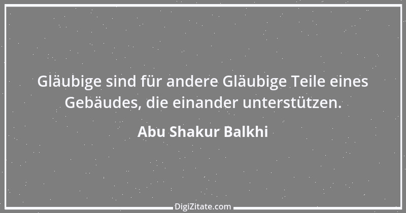 Zitat von Abu Shakur Balkhi 2