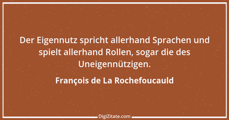 Zitat von François de La Rochefoucauld 196