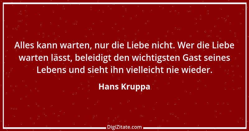 Zitat von Hans Kruppa 8