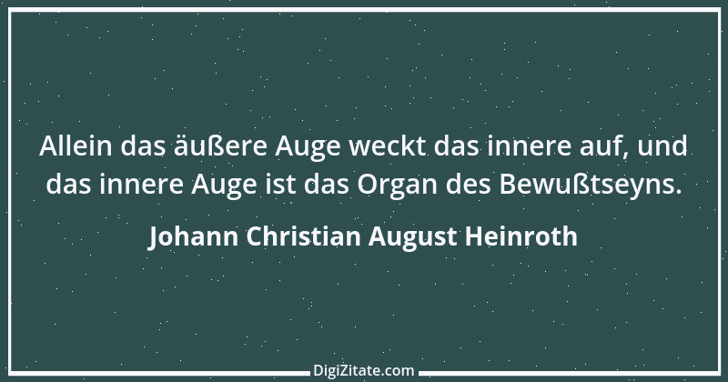 Zitat von Johann Christian August Heinroth 5