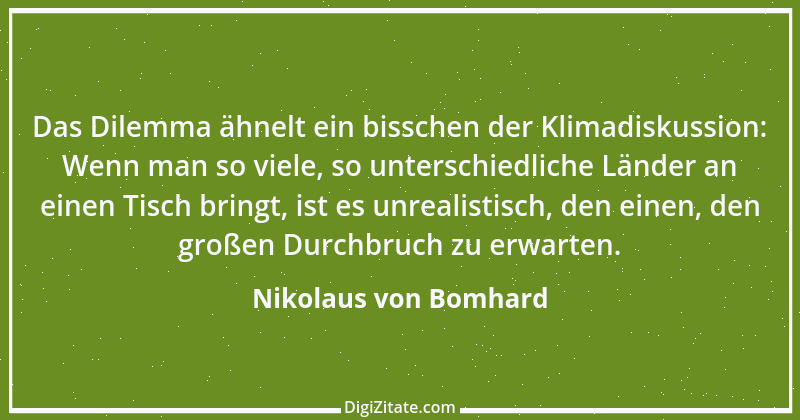 Zitat von Nikolaus von Bomhard 1