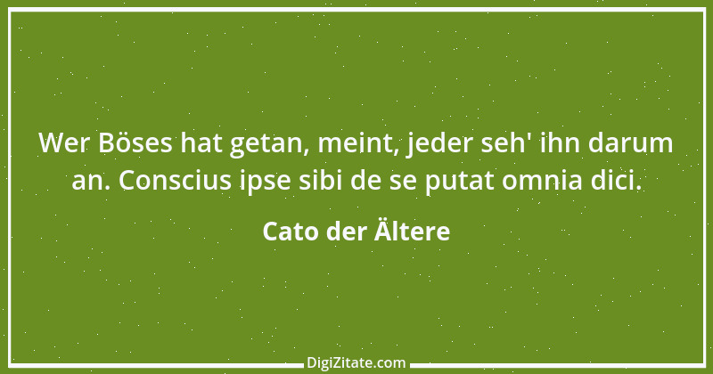 Zitat von Cato der Ältere 22