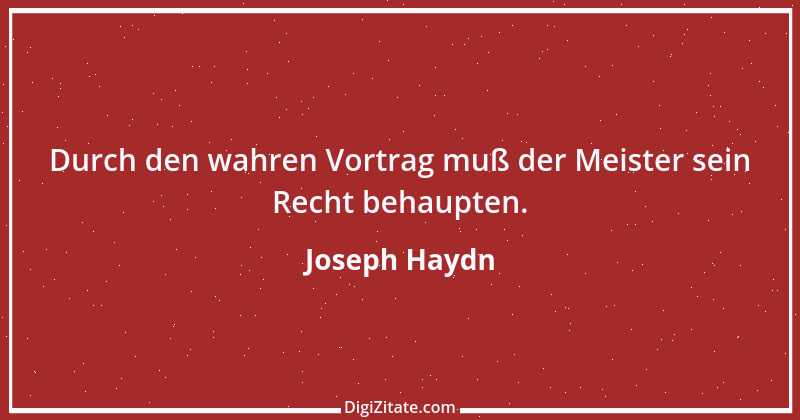 Zitat von Joseph Haydn 3