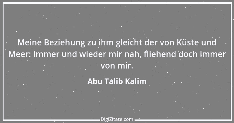 Zitat von Abu Talib Kalim 1