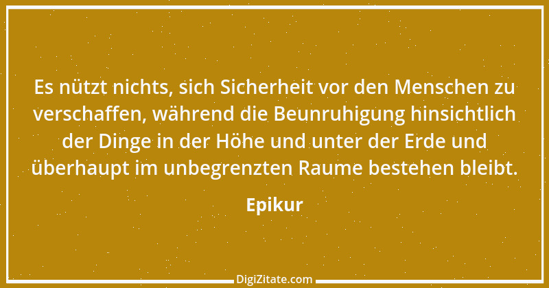 Zitat von Epikur 232