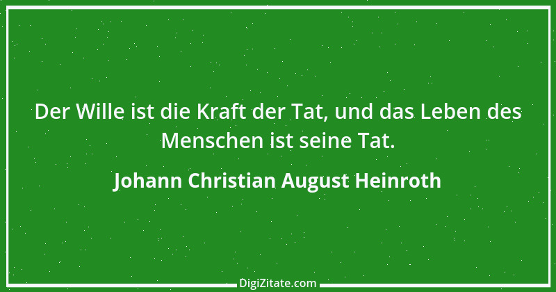 Zitat von Johann Christian August Heinroth 7