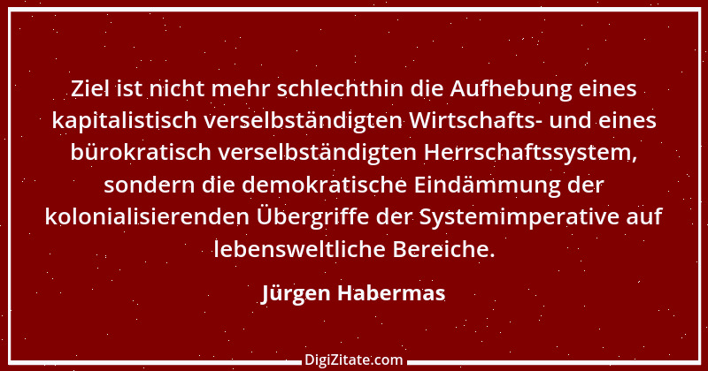 Zitat von Jürgen Habermas 2