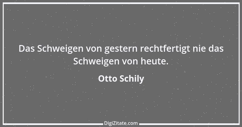 Zitat von Otto Schily 23