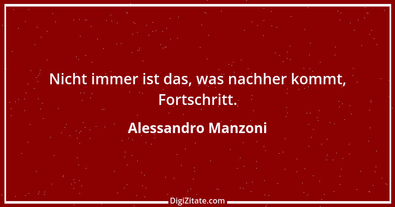 Zitat von Alessandro Manzoni 10