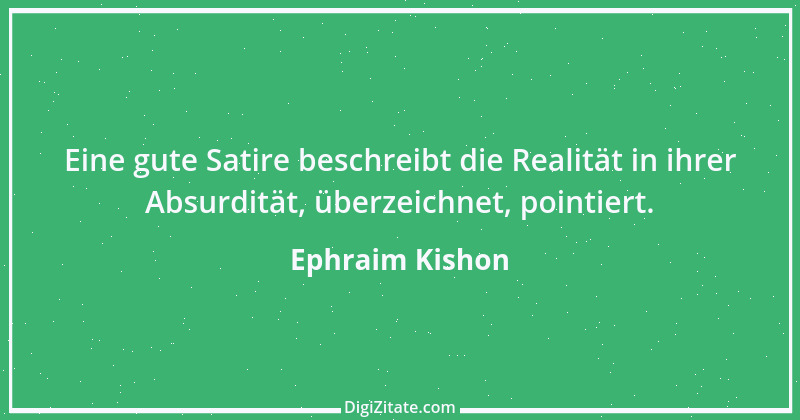 Zitat von Ephraim Kishon 6