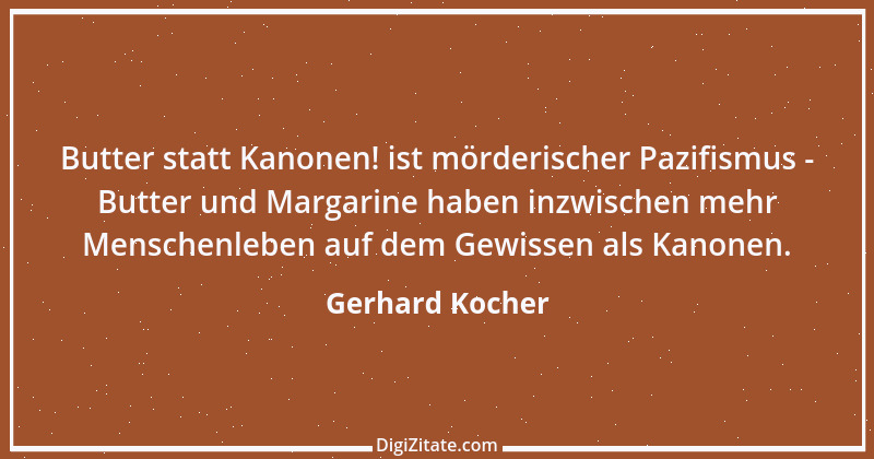 Zitat von Gerhard Kocher 291