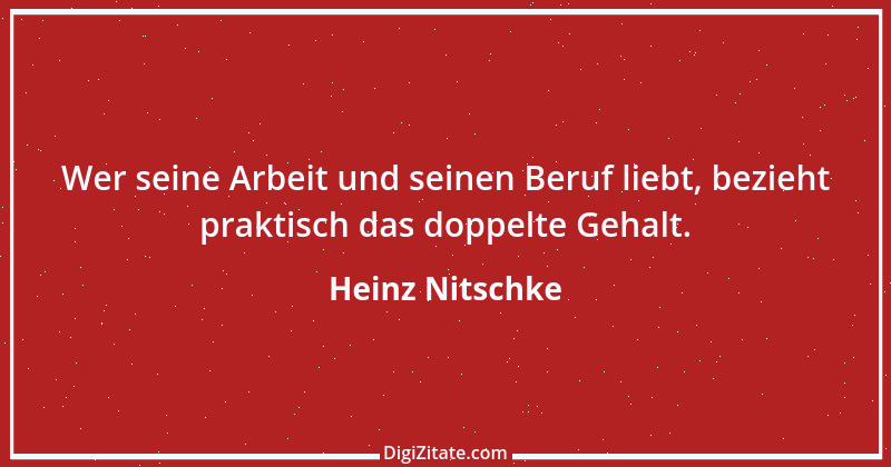 Zitat von Heinz Nitschke 12