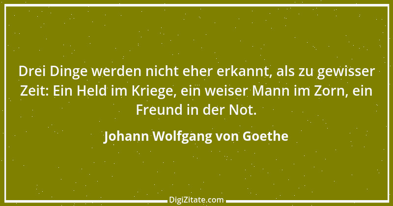 Zitat von Johann Wolfgang von Goethe 1782