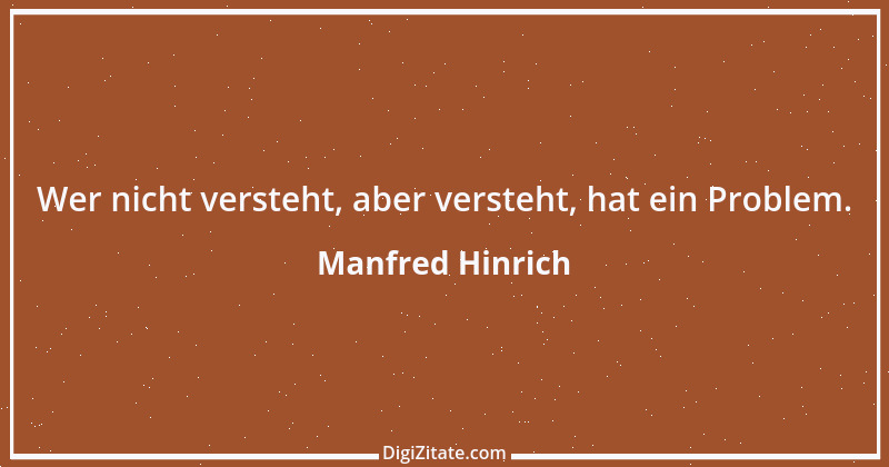 Zitat von Manfred Hinrich 1956