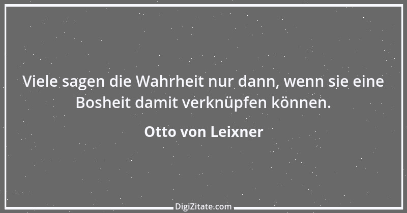 Zitat von Otto von Leixner 81