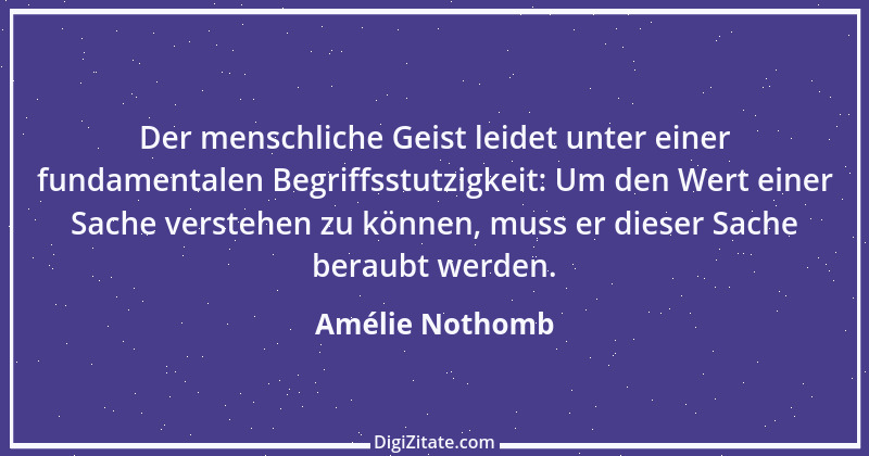 Zitat von Amélie Nothomb 14