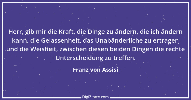 Zitat von Franz von Assisi 53