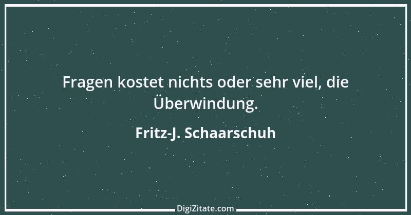 Zitat von Fritz-J. Schaarschuh 20