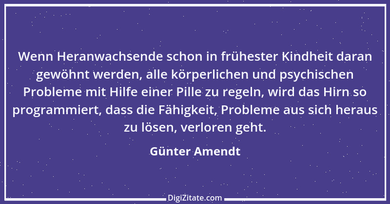 Zitat von Günter Amendt 2