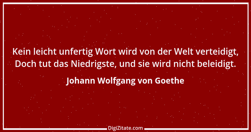 Zitat von Johann Wolfgang von Goethe 1286