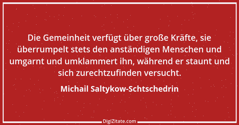 Zitat von Michail Saltykow-Schtschedrin 3