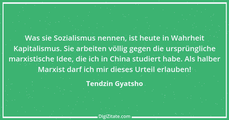 Zitat von Tendzin Gyatsho 1