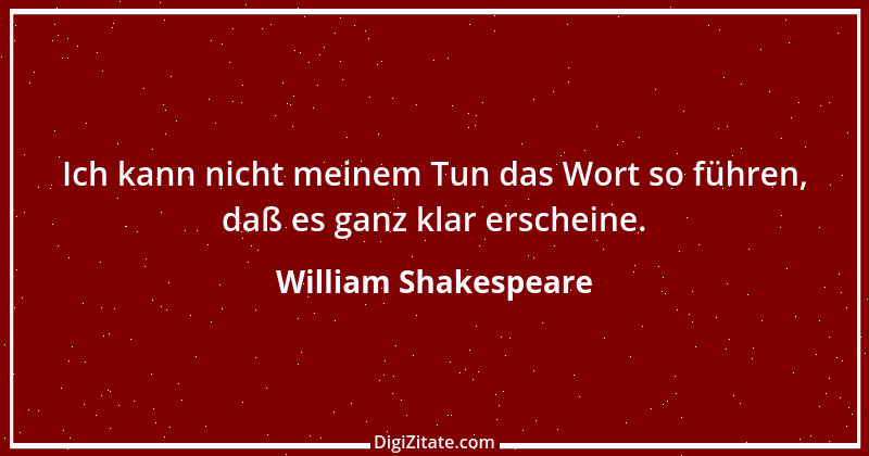 Zitat von William Shakespeare 872