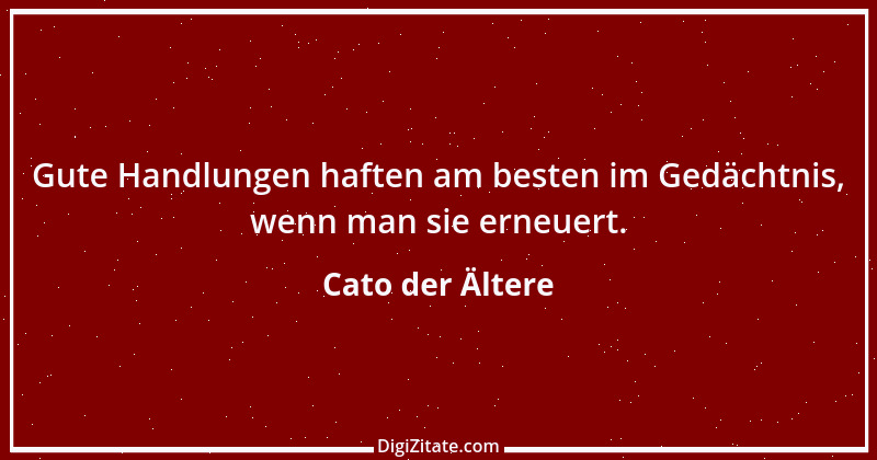 Zitat von Cato der Ältere 25