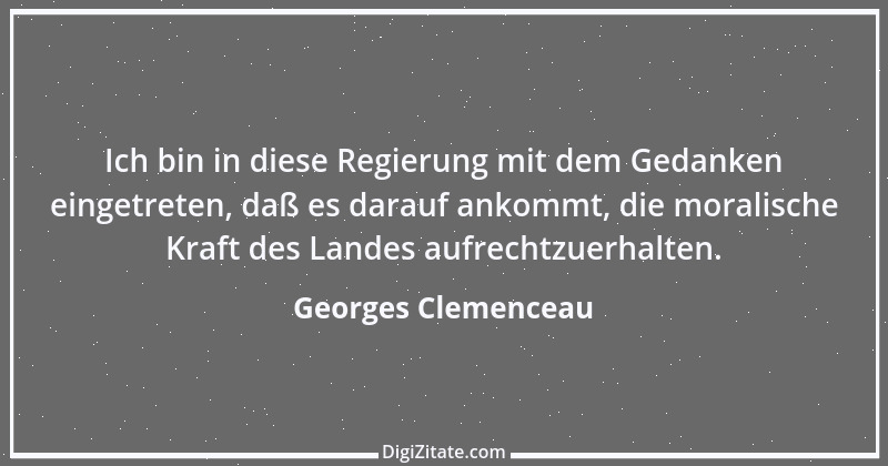 Zitat von Georges Clemenceau 19