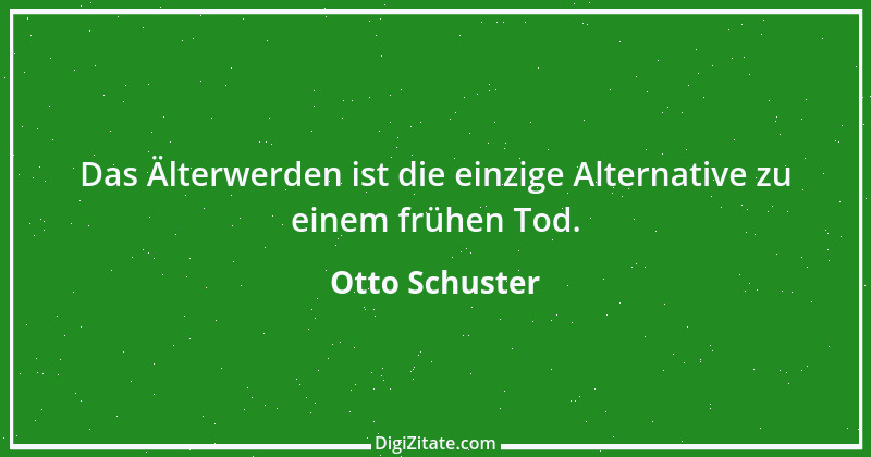 Zitat von Otto Schuster 1