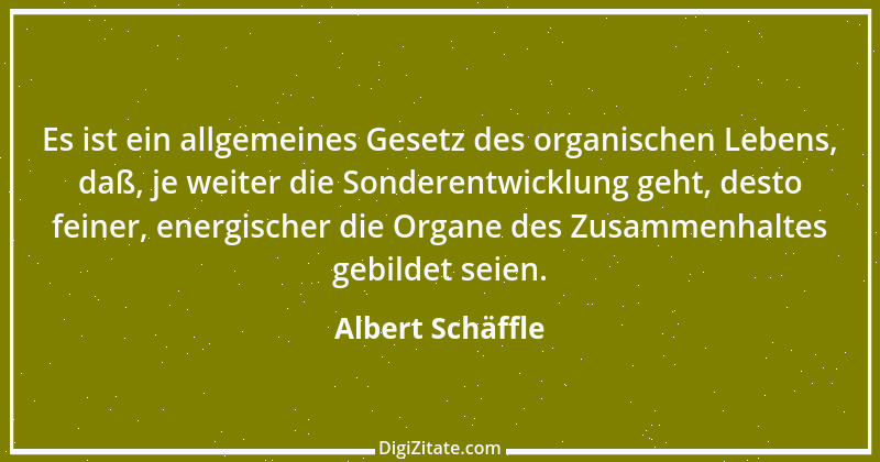 Zitat von Albert Schäffle 8