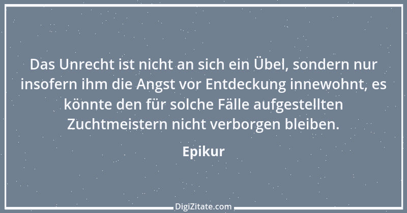 Zitat von Epikur 235