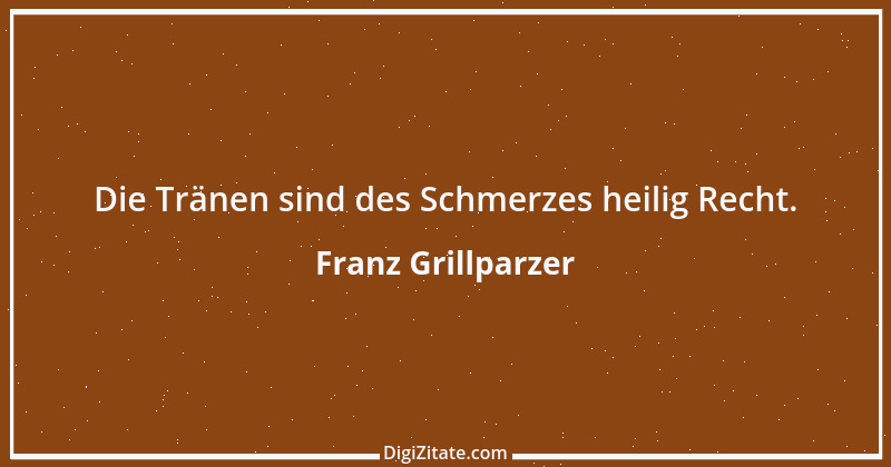 Zitat von Franz Grillparzer 134