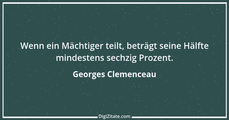 Zitat von Georges Clemenceau 20