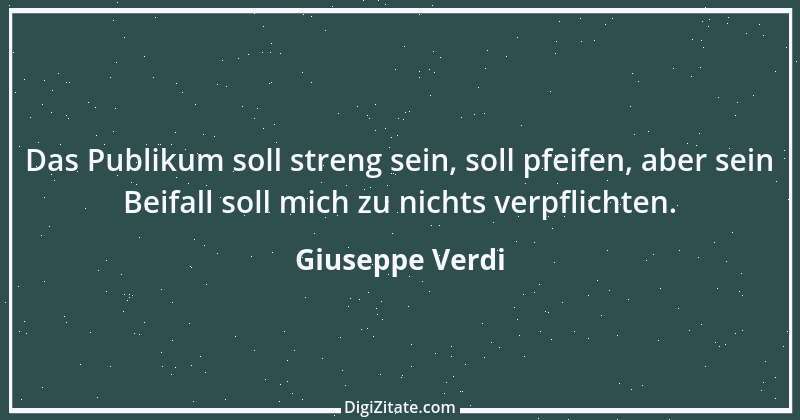 Zitat von Giuseppe Verdi 6