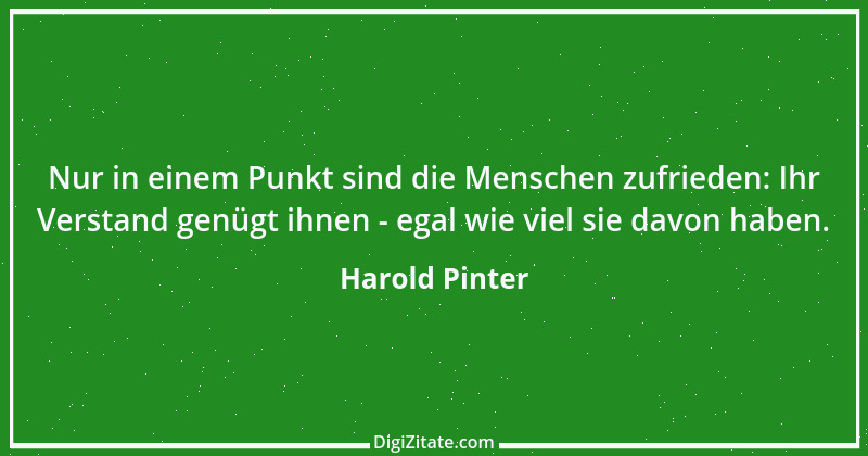 Zitat von Harold Pinter 4