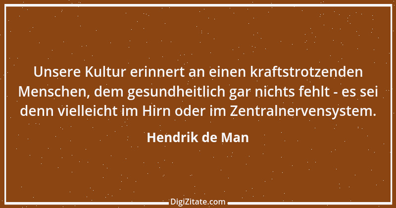 Zitat von Hendrik de Man 1