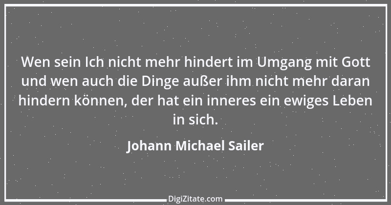 Zitat von Johann Michael Sailer 9