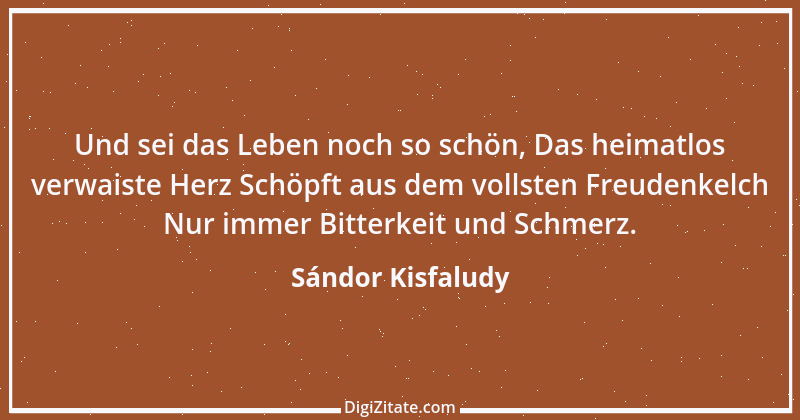 Zitat von Sándor Kisfaludy 1