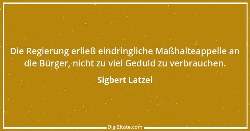 Zitat von Sigbert Latzel 197