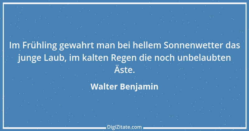 Zitat von Walter Benjamin 16