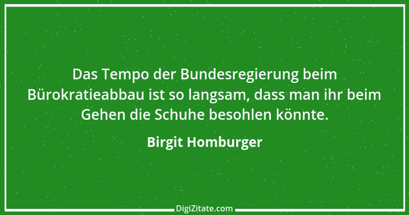 Zitat von Birgit Homburger 2